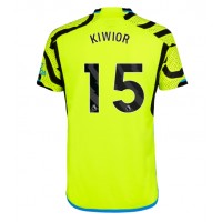 Arsenal Jakub Kiwior #15 Auswärtstrikot 2023-24 Kurzarm